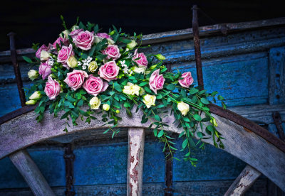 1 August - the brides bouquet!