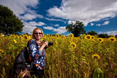 10 September - A flower in a field