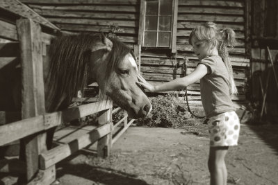 20 September - A girl and her pony...