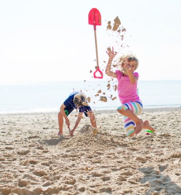 27 September - Fun at the beach