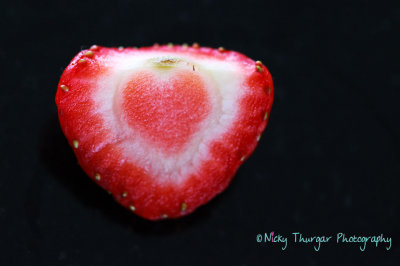 14 July - strawberry heart
