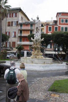 14.  Columbus' statue in Santa Margherita.