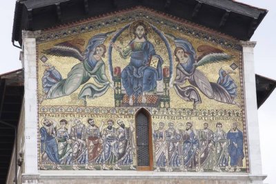 94.  13th-14th C. mosaic at San Frediano.