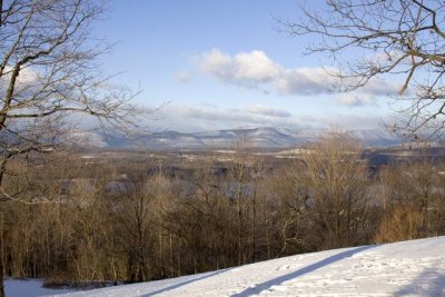 2.  Looking west across the Hudson from Olana.