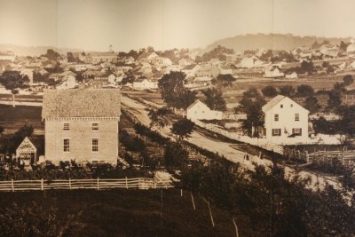 4.  The Chambersburg Road where the sides first  met, 8:00 AM on July 1st.