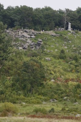 9.  The face of Little Round Top.