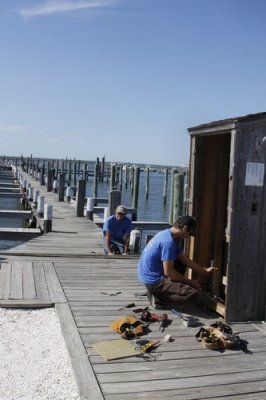8.  Disconnecting the electrical.