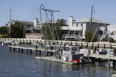 10.  The new docks installer moves in.