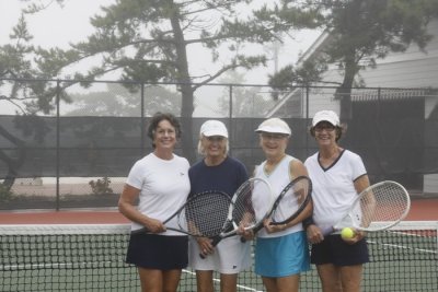 Tennis in the fog?  Yes, if you can see the ball.