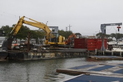 20.  The view from what's left of D dock.