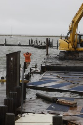 25.  Less and less of D dock.