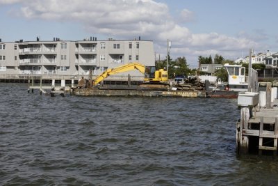 26. October 6th - The end of D dock.