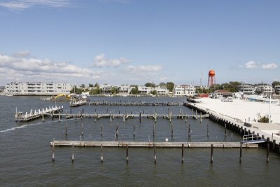 October 6th.  D dock is gone.