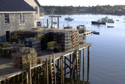 3.  Bass Harbor at Bernard.