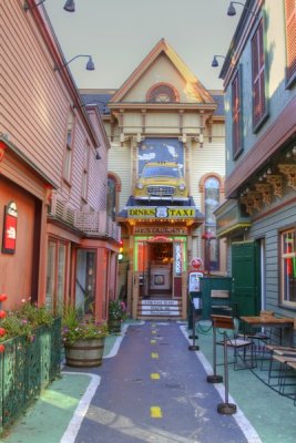 2.  A 50's restaurant in Bar Harbor.