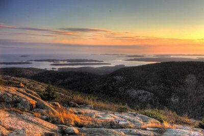 4.  Twilight on Cadillac Mountain.