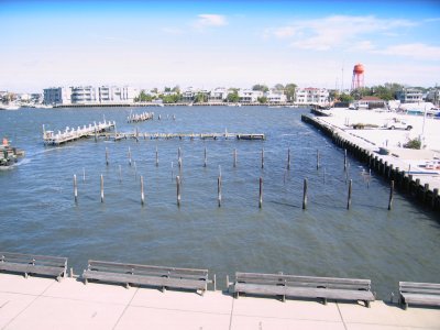 33.  B Dock has a hole in it.