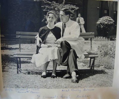 1955 med school with student