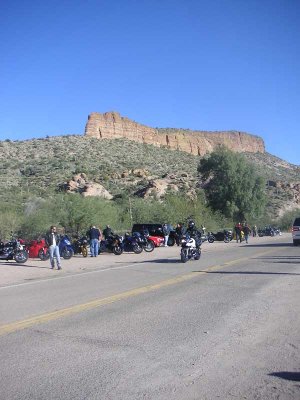 Aside from the bikes, it's downright pretty here
