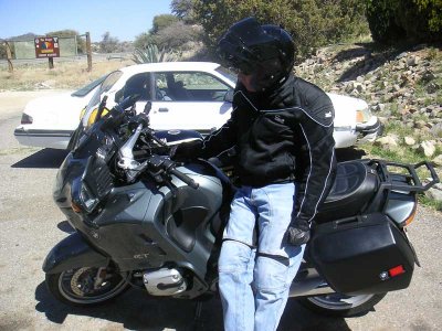 Mark and his R1150RT