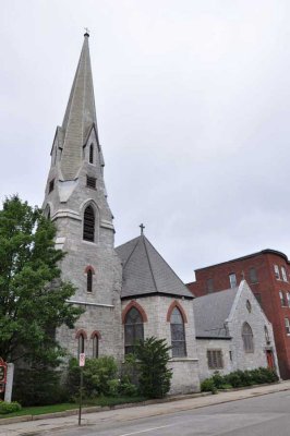 Grace Episcopal Church has beautiful stone work