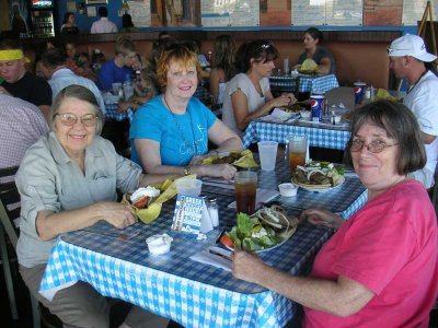 Lunch at Pappoule's Greek restaurant