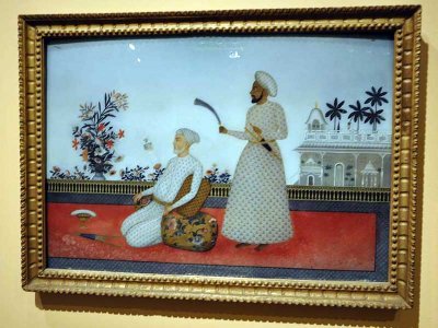 The Governor of Surat and Attendant, ca. 1790