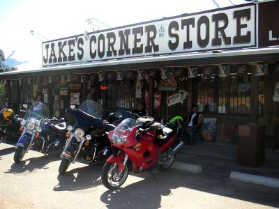 Rest stop at Jake's Corner