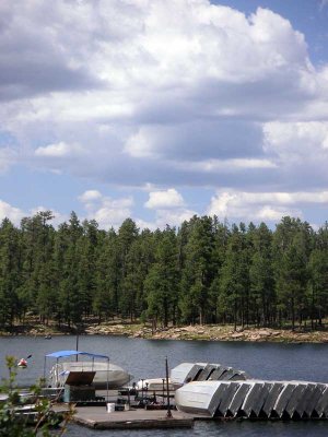 Boat rentals are through the Woods Canyon store
