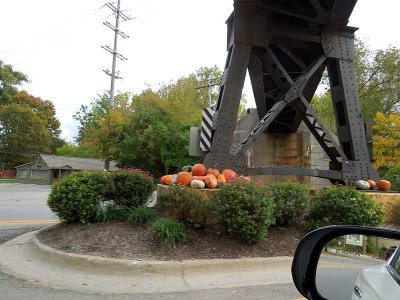 Decorative pumpkins are everywhere