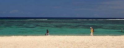 Flic en Flac public beach