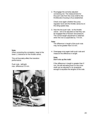 Porsche BOSCH MFI Manual - Check, Measure and Adjust - Page 20