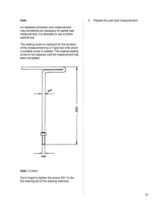 Porsche BOSCH MFI Manual - Check, Measure and Adjust - Page 31