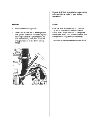 Porsche BOSCH MFI Manual - Check, Measure and Adjust - Page 41
