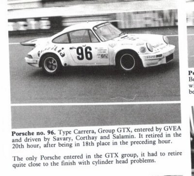 1977 Le Mans - Entry #96