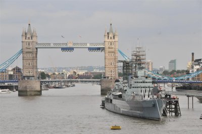 Tower Bridge & HMS Belfast