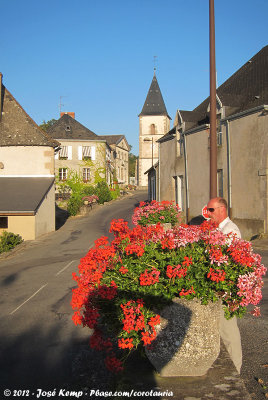 Main street overviewing the Church