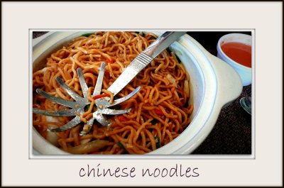 christmas chinese noodles
