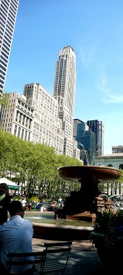 the view from bryant park