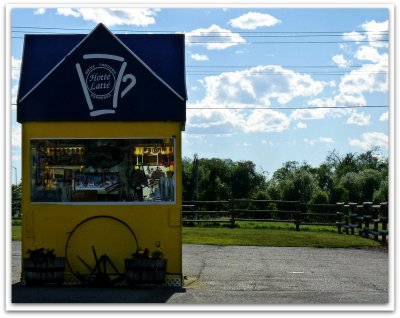 the hotte latte coffee hut in bozeman!