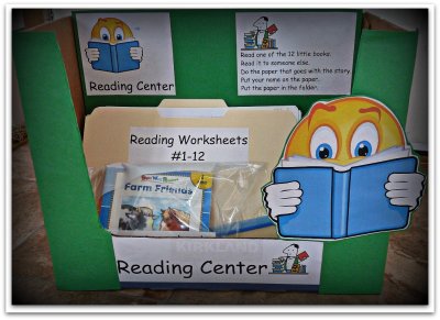 Kindergarten Independent Reading Practice Center