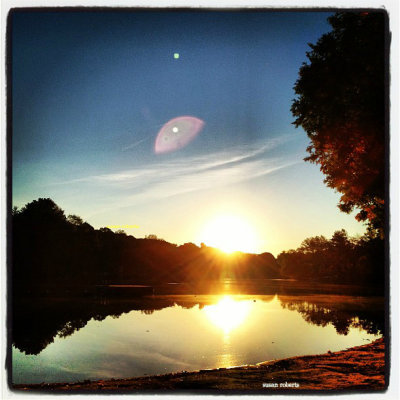 weird moon over lake mohawk signed