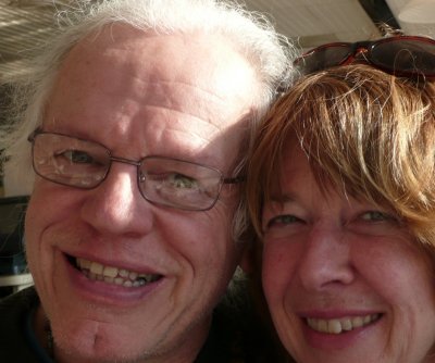 sue and vince by wes at the reo diner.jpg