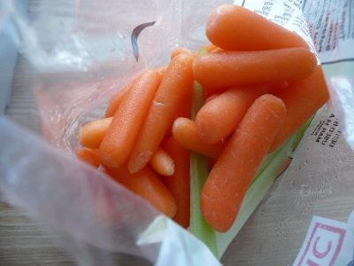 carrots and some celery