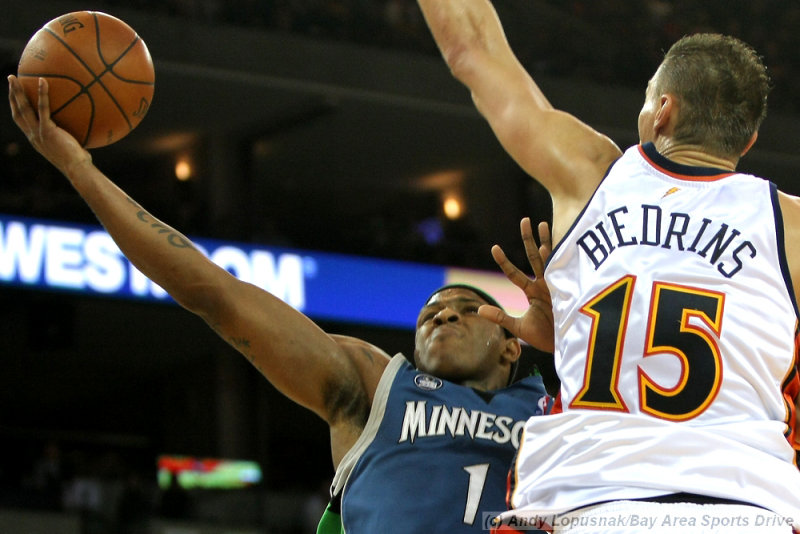 Minnesota Timberwolves guard Rashad McCants
