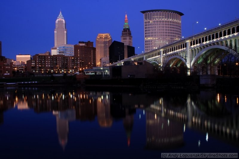 Cleveland at Night