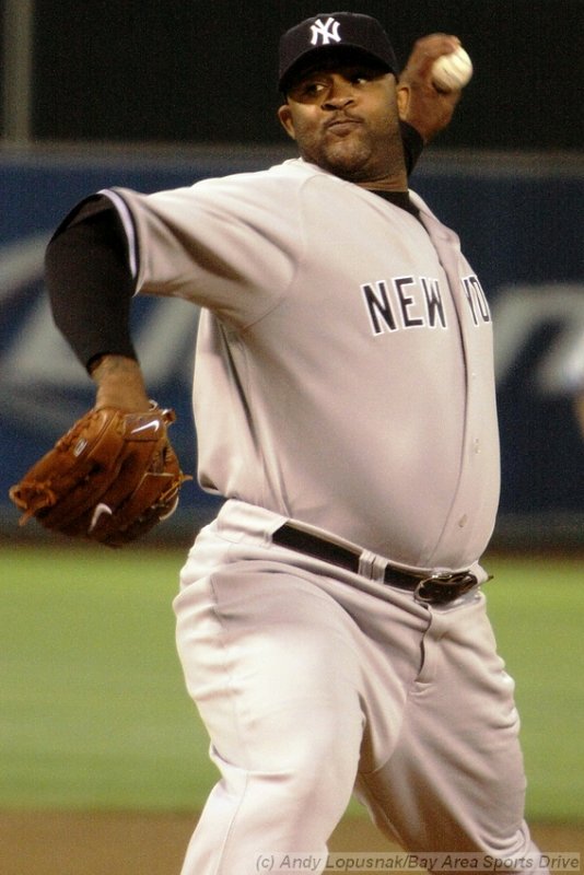New York Yankees pitcher C.C. Sabathia