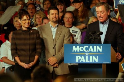 Sarah Palin with the First Dude and Colorado Governor Bill Ritter, Jr.