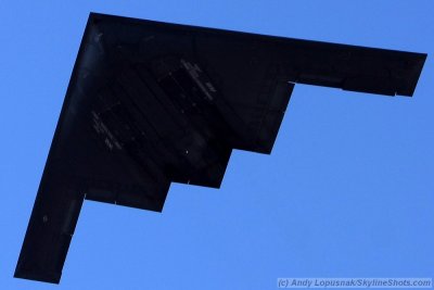 Stealth bomber during pregame of the Jaguars-Titans game