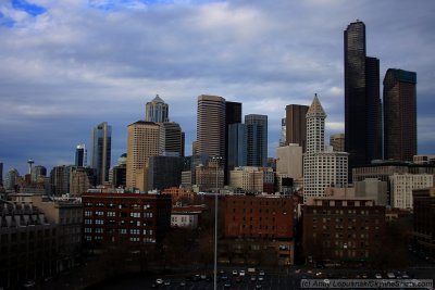 Seattle, Washington as seen from CenturyLink Field